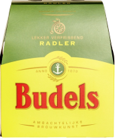 Budels Radler set van 6 flesjes á 0,30 liter